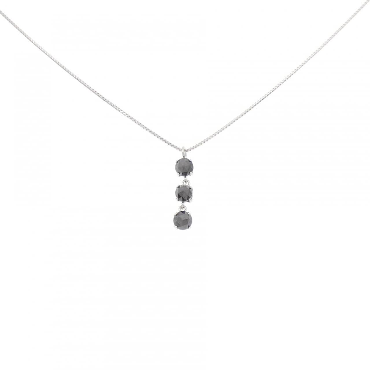 K10WG ダイヤモンド ネックレス 0.30CT