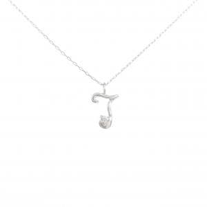 K10WG ダイヤモンド ネックレス 0.01CT