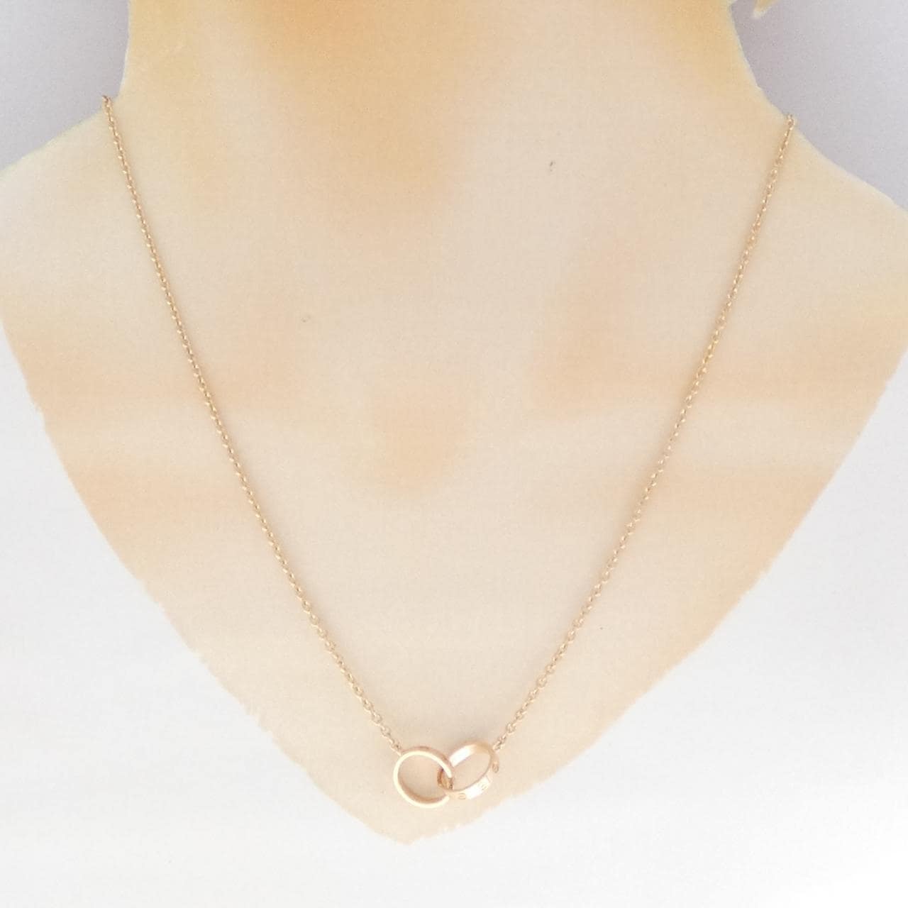 カルティエ ベビーラブ ネックレス