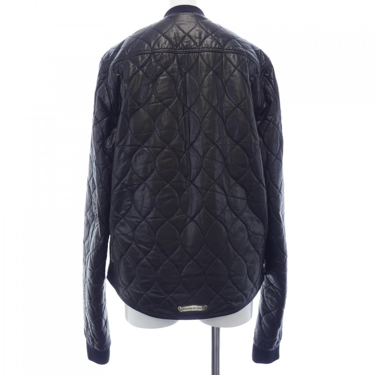 CHROME HEARTS HEARTS leather jacket