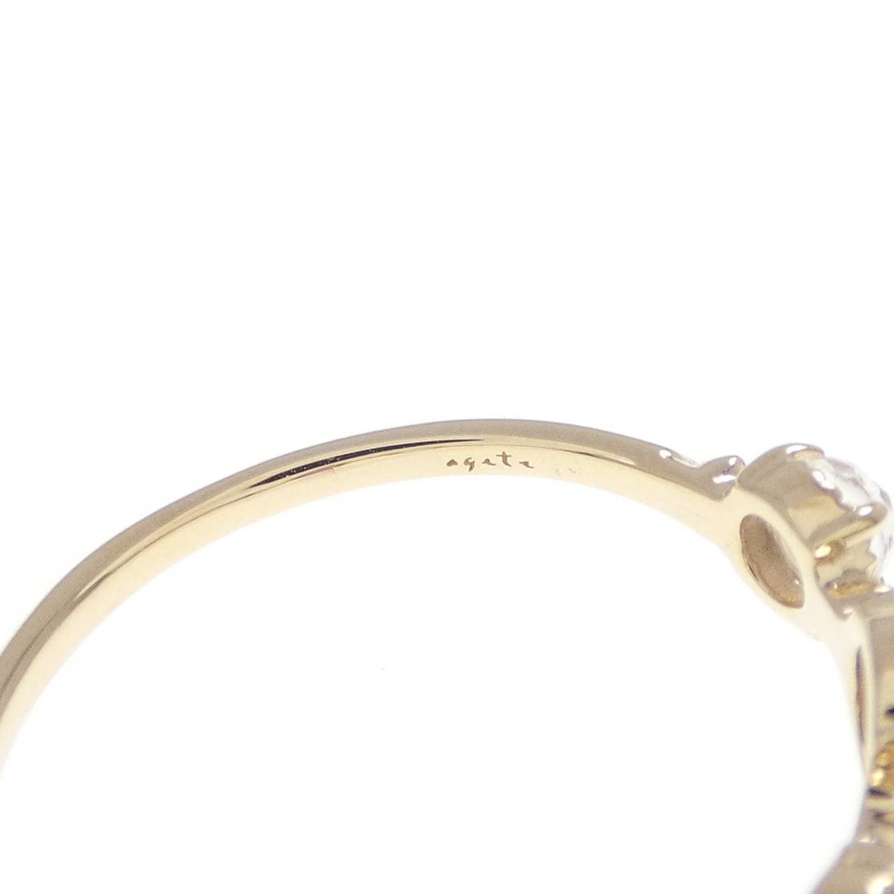 アガット カラーストーン リング