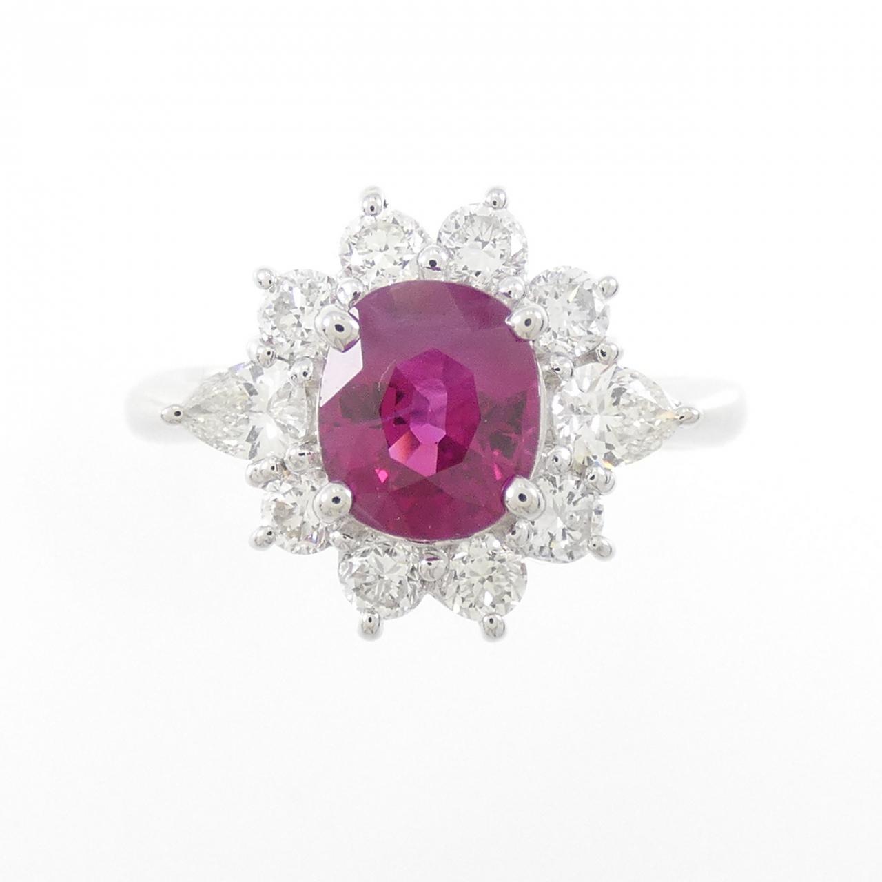 PT ルビー リング 1.22CT