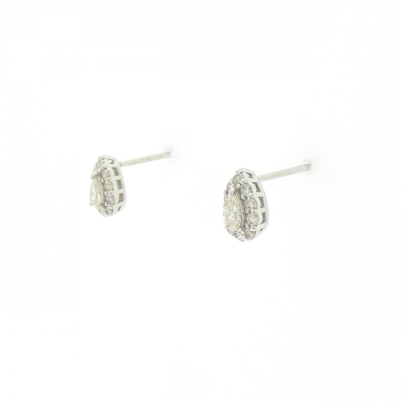 【新品】PT900 ダイヤモンド ピアス 0.30CT