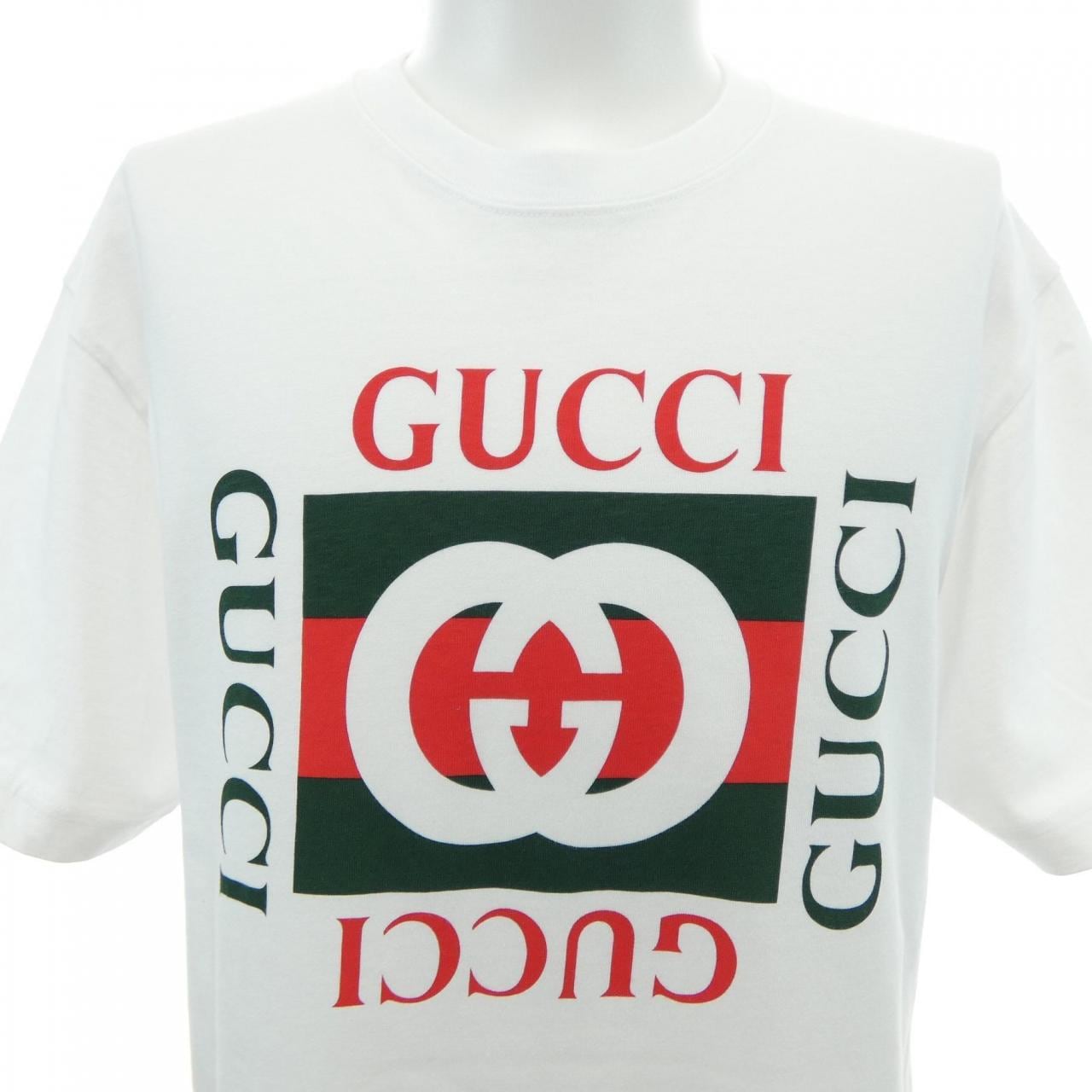 グッチ GUCCI コットンジャージープリントTシャツ 788093 XJGL3 Tシャツ
