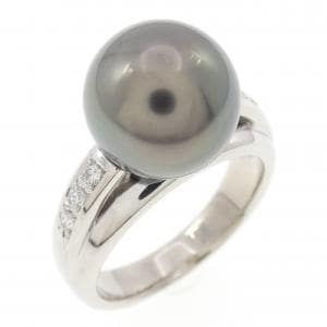 タサキ 黒蝶パール リング 10.6mm