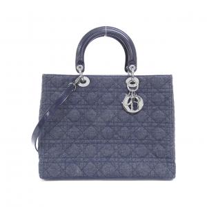 【ヴィンテージ】クリスチャンディオール レディ ディオール ラージ バッグ