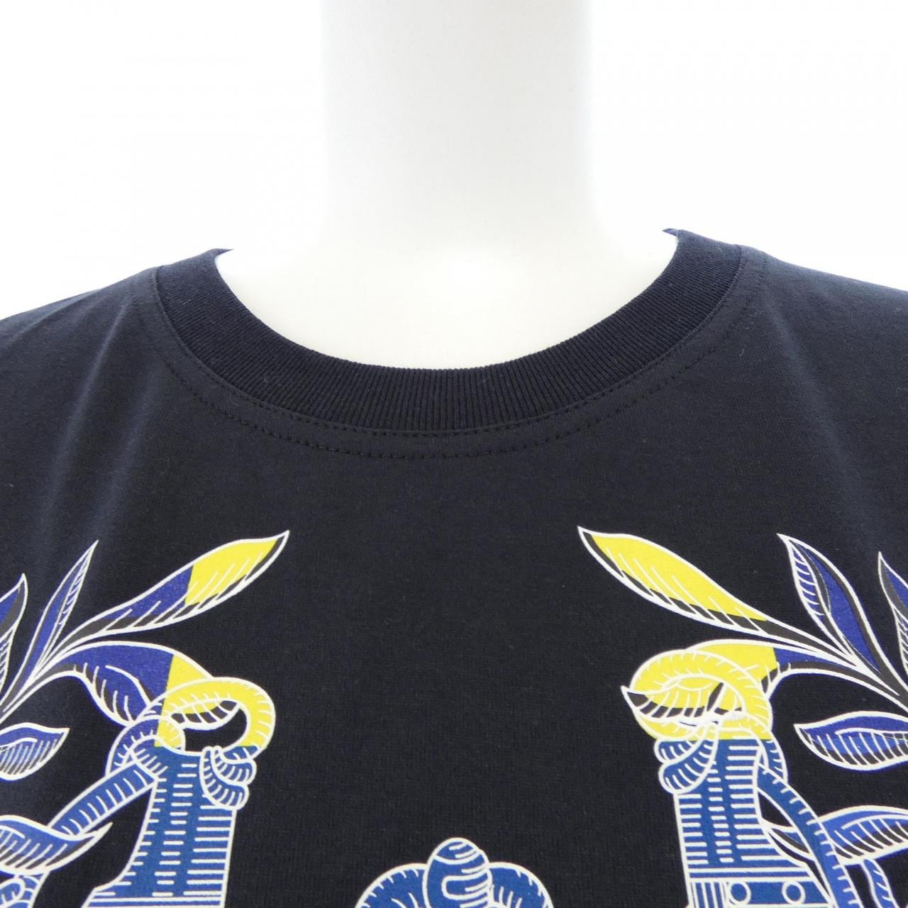 エルメス HERMES DELLA CAVALLERIA 4E4629DA カルトゥッシュ Tシャツ