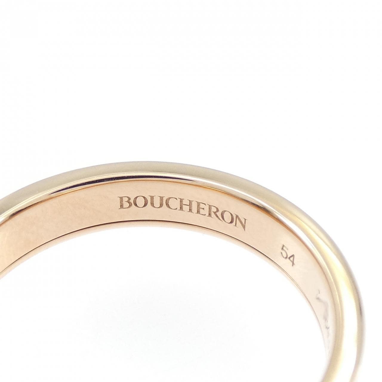 ブシュロン キャトル ホワイト リング