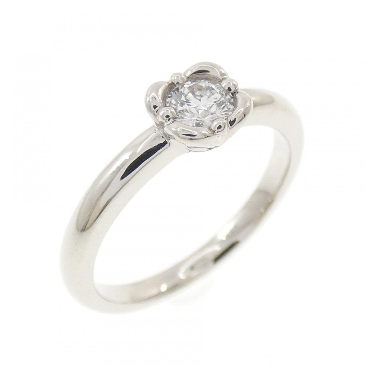 PT950 ダイヤモンド リング 0.212CT