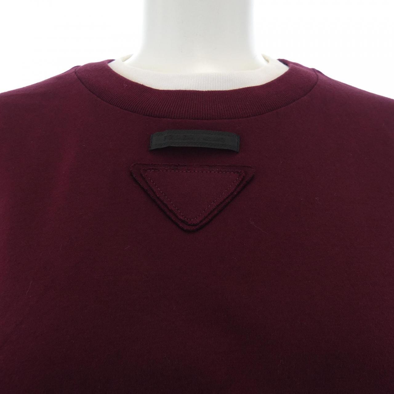 プラダ PRADA ファブリックトライアングルロゴ 34668 S000 15ZG Tシャツ