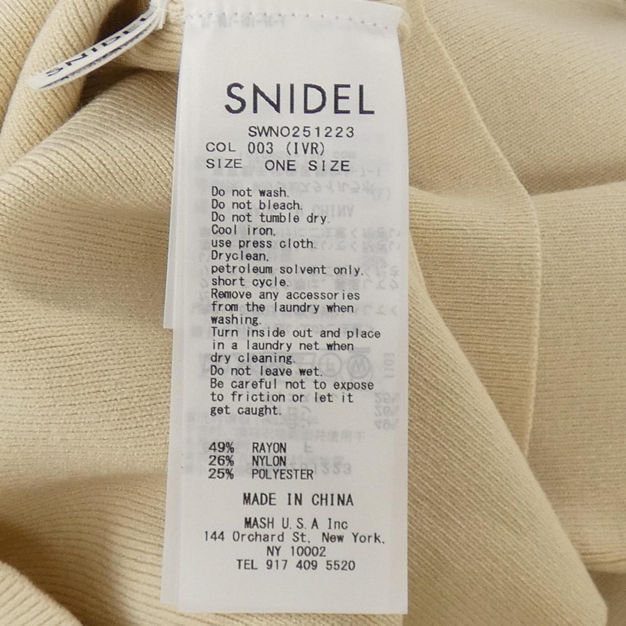 スナイデル Snidel ワンピース