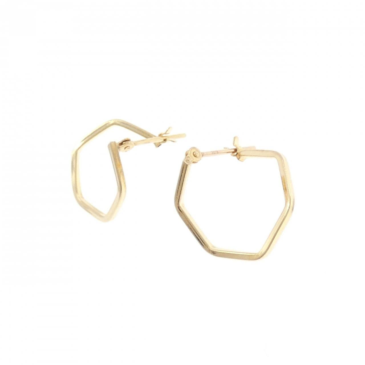 【新品】K18YG ピアス