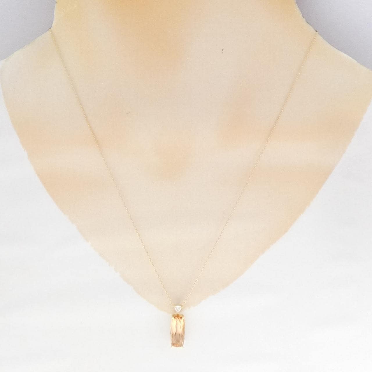 750YG/K18YG インペリアルトパーズ ネックレス