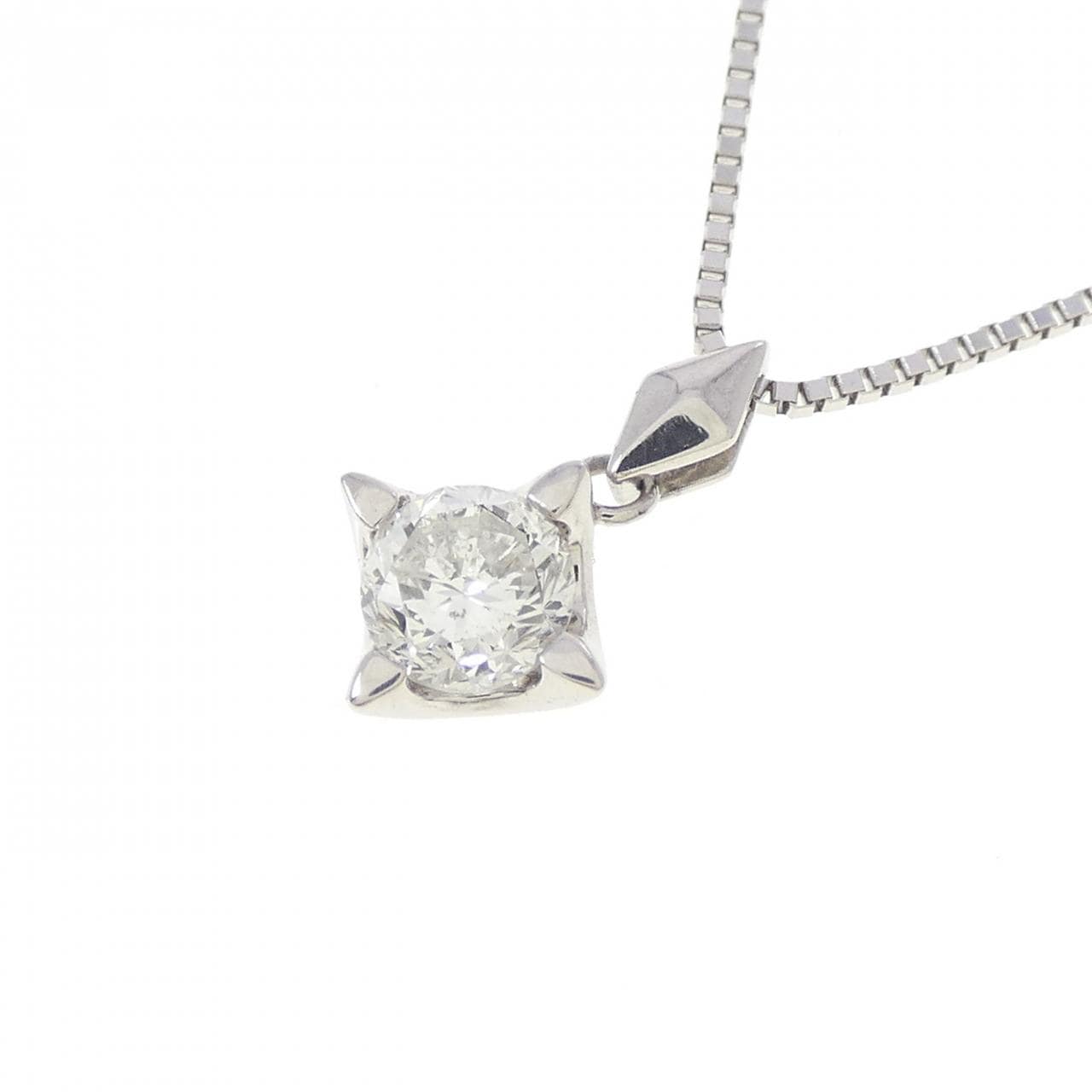 PT900/PT850 ダイヤモンド ネックレス 0.36CT