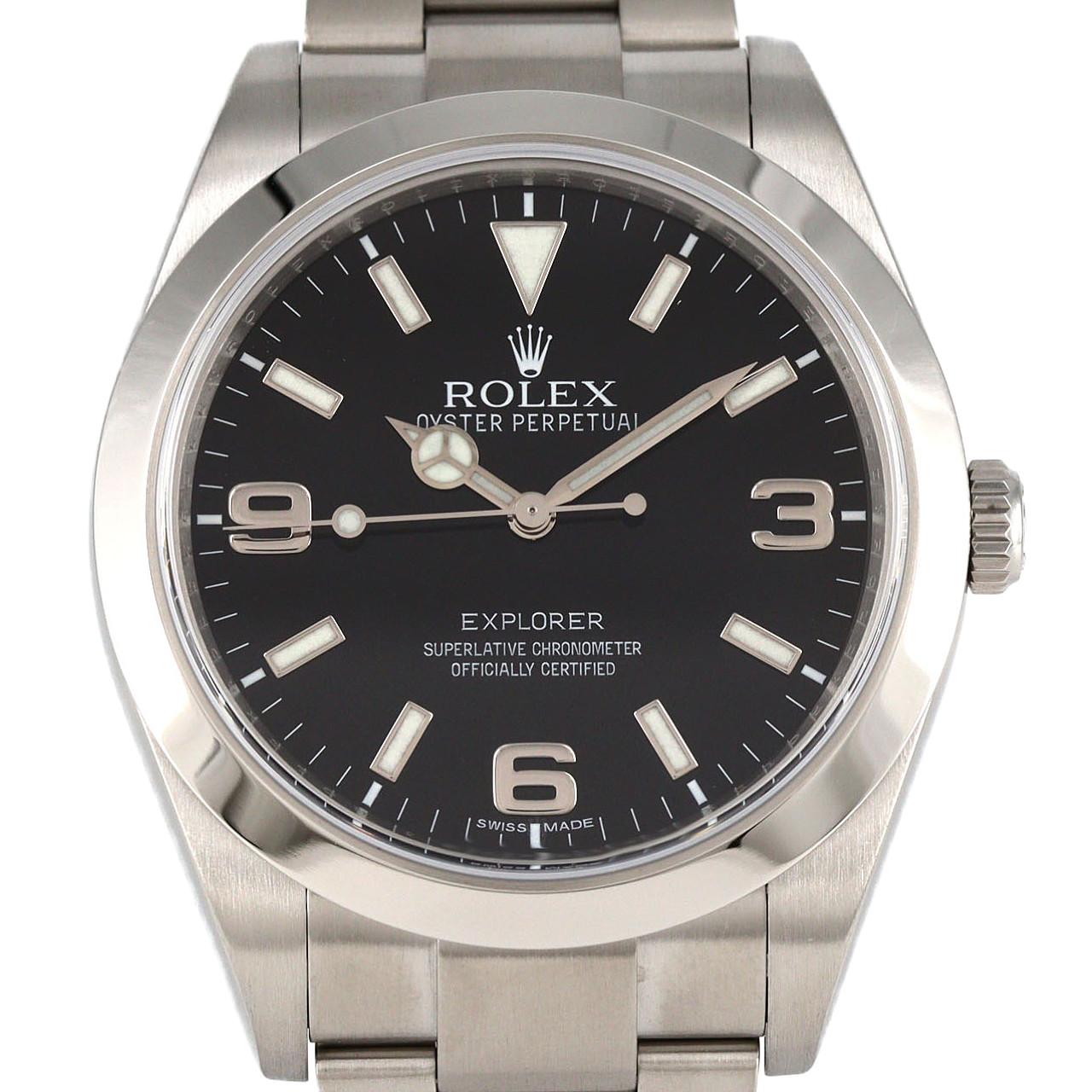 ロレックス エクスプローラーI 214270. SS 自動巻 ランダム番