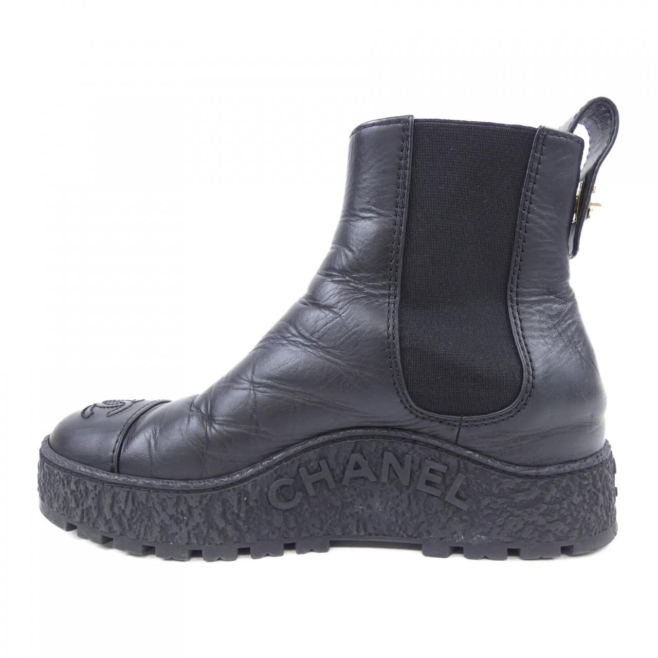 シャネル CHANEL アンクルブーツ ターンロック G37927X56283 ブーツ
