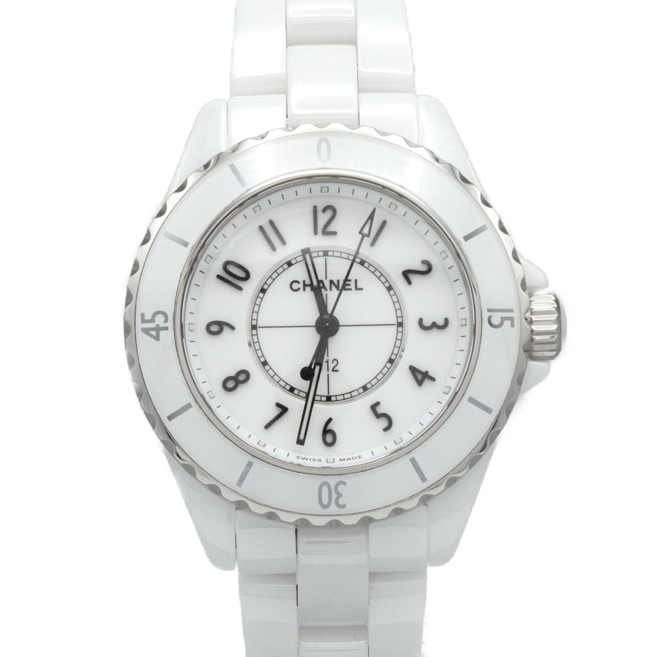 シャネル J12 33mmセラミック H5698 セラミック クォーツ