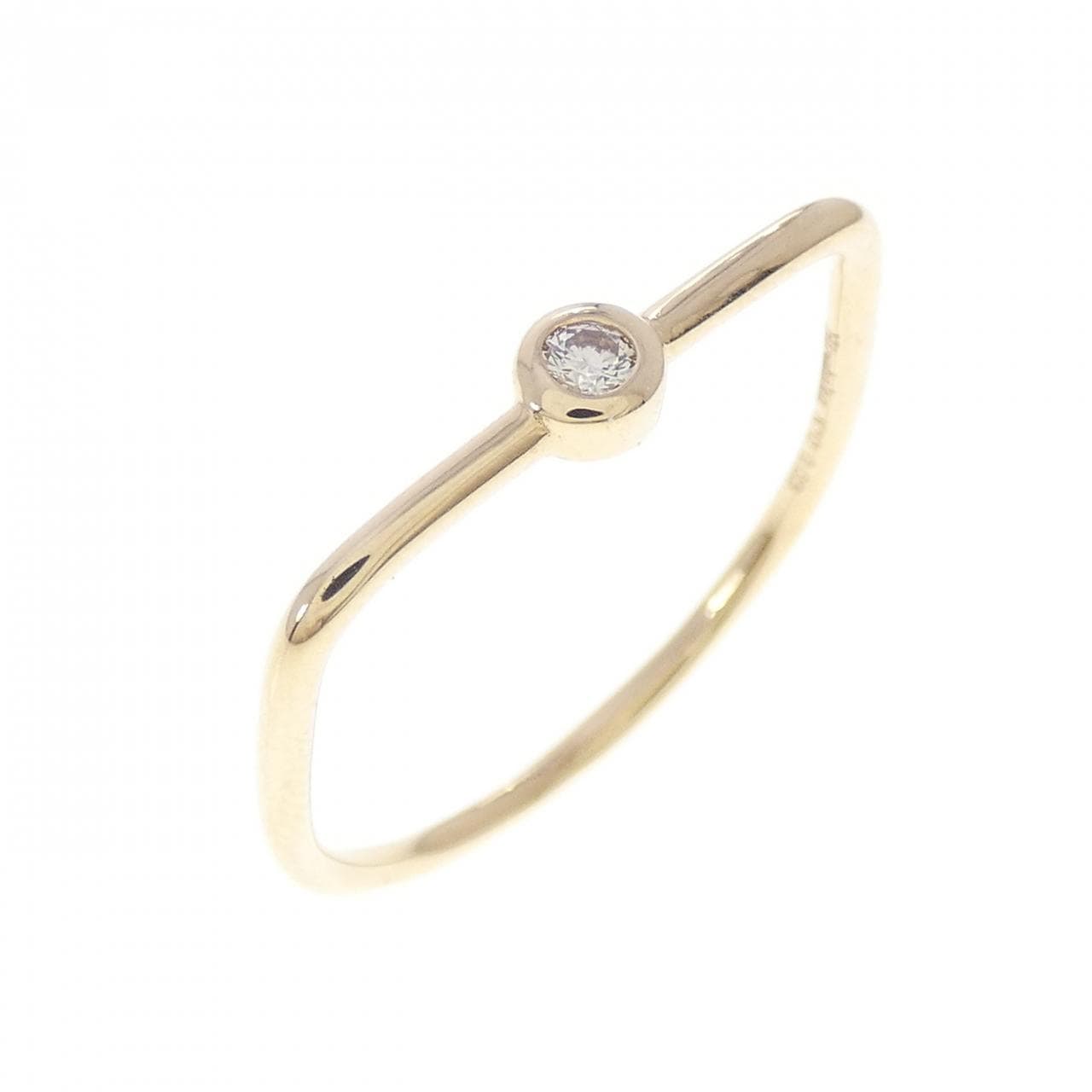 ヒロタカ ミロ リング 0.03CT