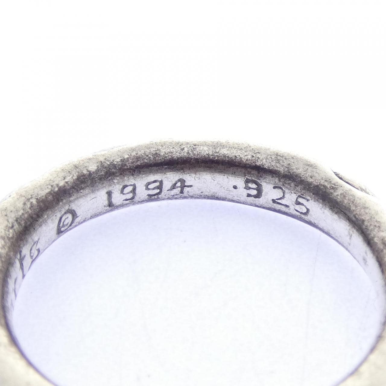 クロムハーツ CHROME HEARTS SCROLL BAND 207009018SLVXXX001 RING
