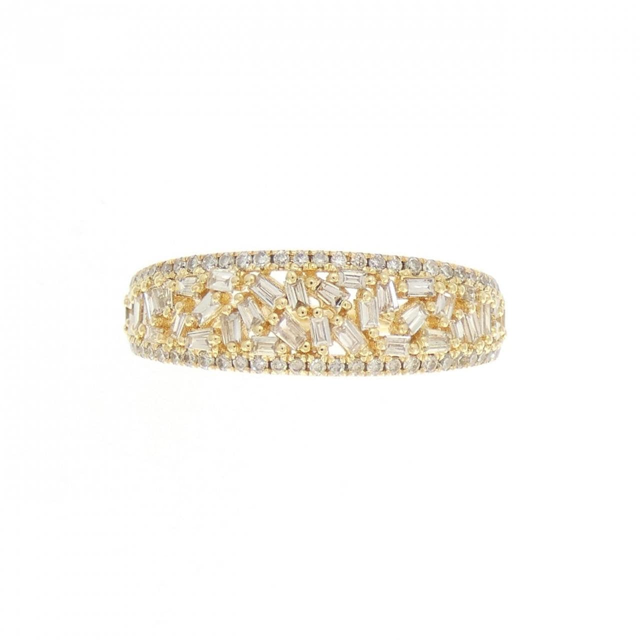 K18YG ダイヤモンド リング 0.45CT