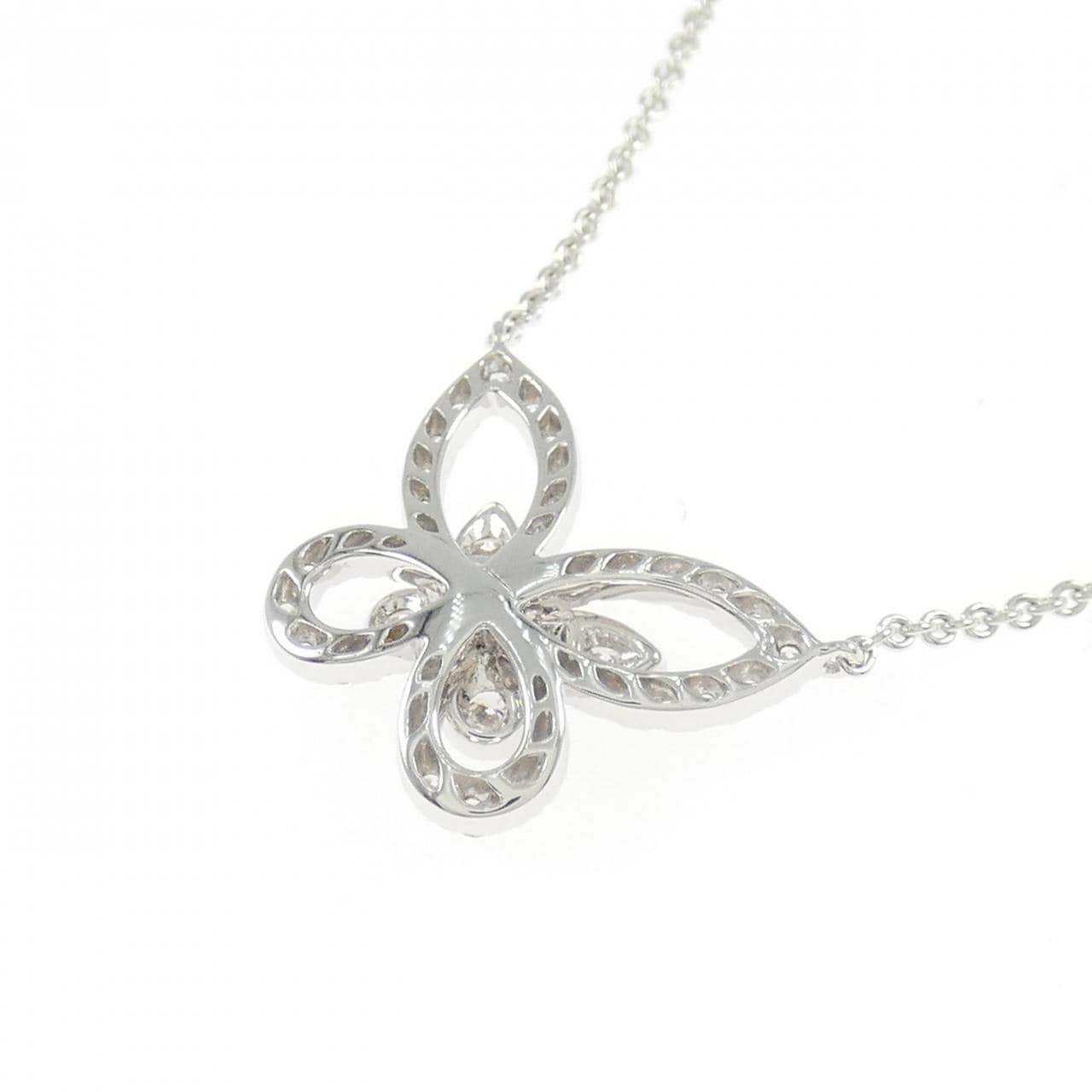 Graff Butterfly Silhouette Mini Necklace