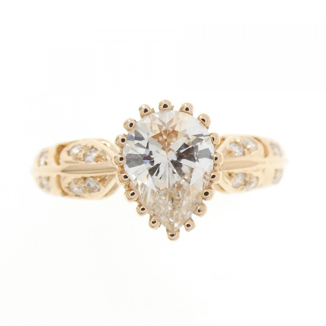 K18PG ダイヤモンド リング 1.050CT