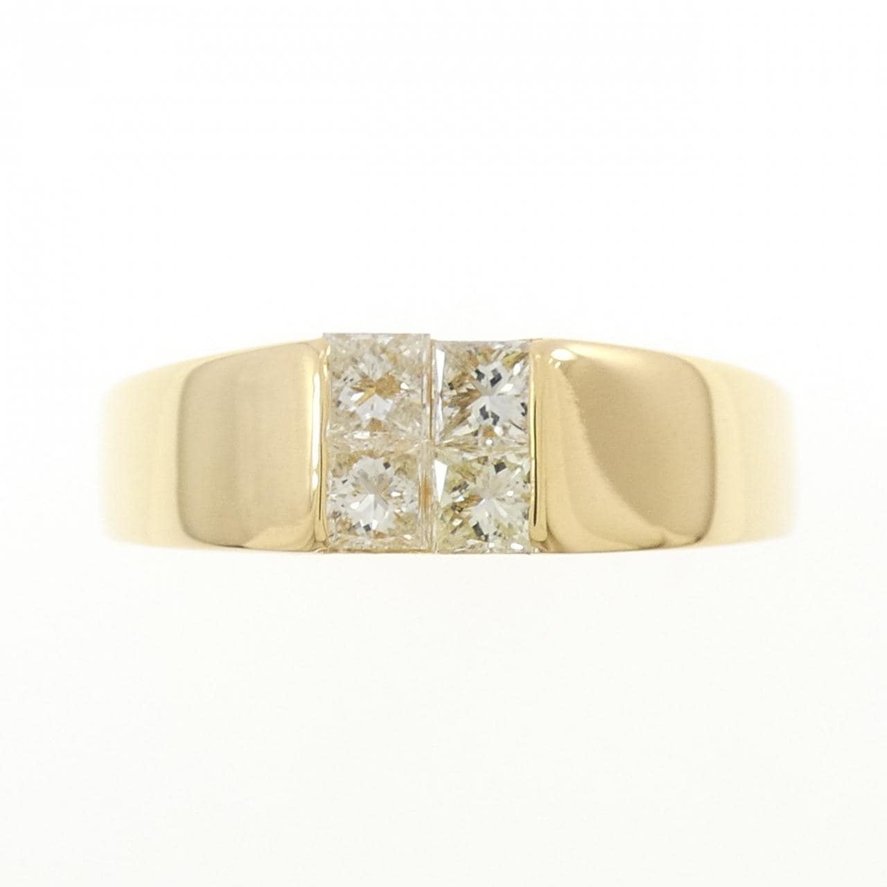 K18YG ダイヤモンド リング 0.70CT