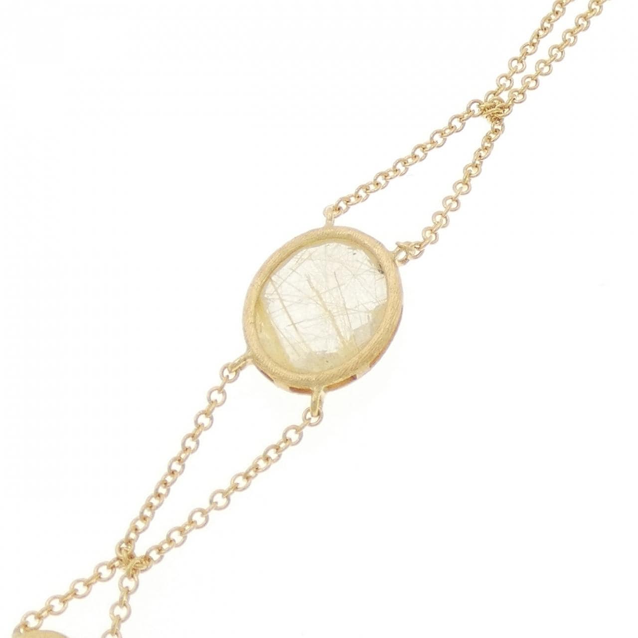 ナニス  ルチルクオーツ ネックレス