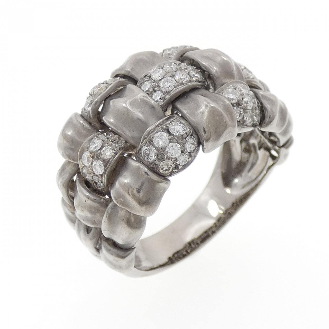 750WG ダイヤモンド リング 0.83CT