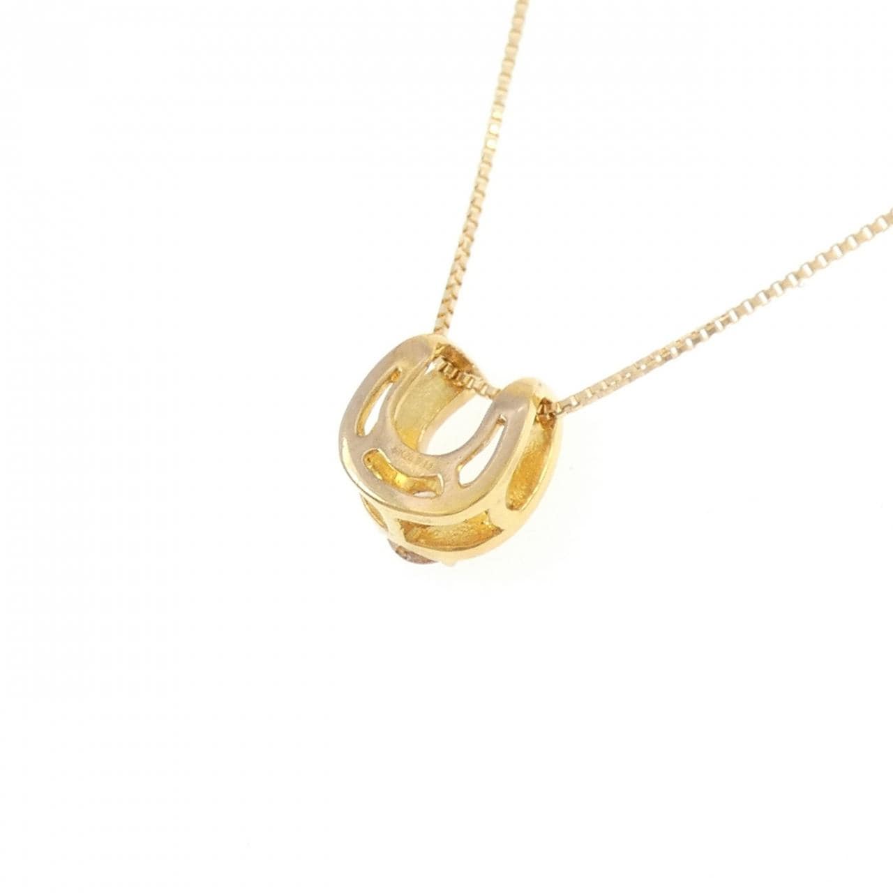 ジーエスティービー ダイヤモンド ネックレス 0.12CT