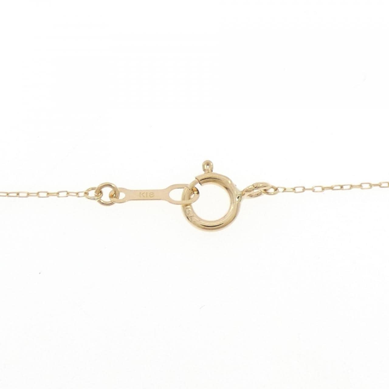 K18YG ダイヤモンド ネックレス 0.40CT