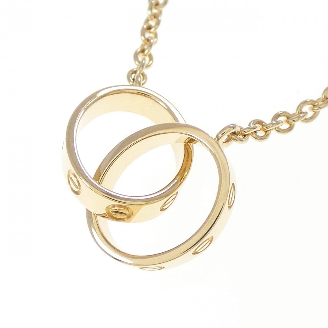 カルティエ ベビーラブ ネックレス