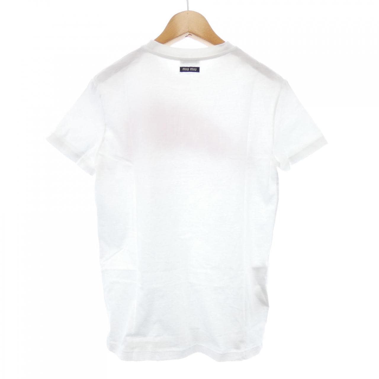 ミュウミュウ MIU MIU MJN095 1TNJ Tシャツ