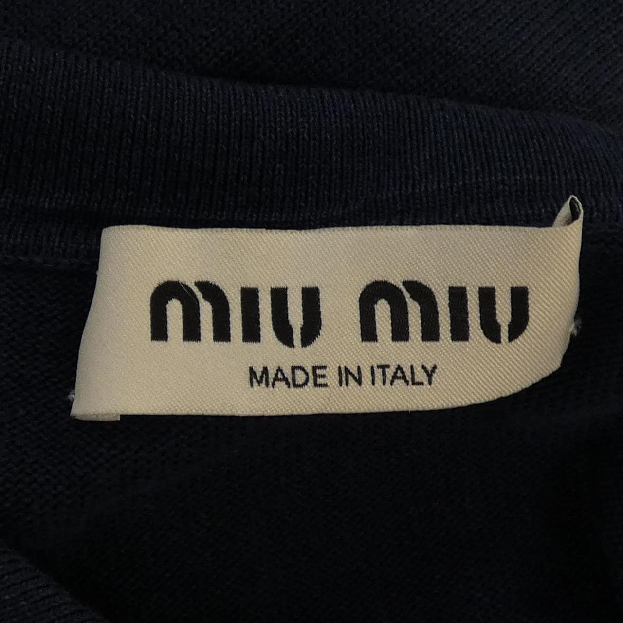 ミュウミュウ MIU MIU MML677 110B ポロシャツ