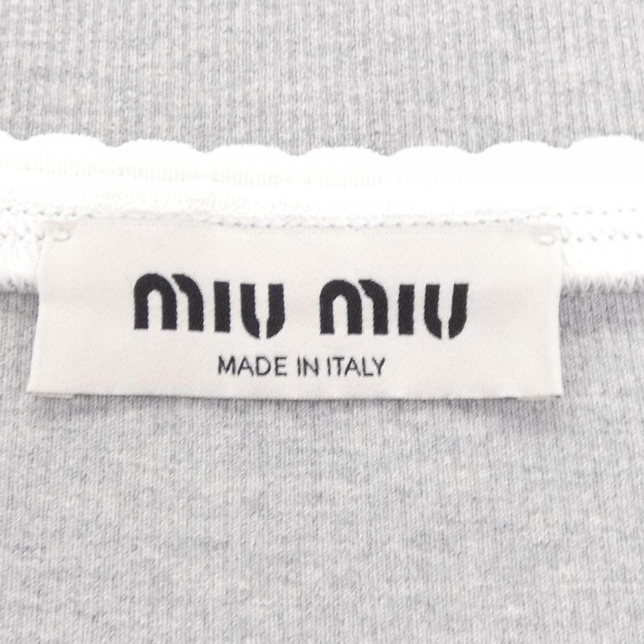 ミュウミュウ MIU MIU MIU MIU ロゴ MJN847 S232 12HM トップス