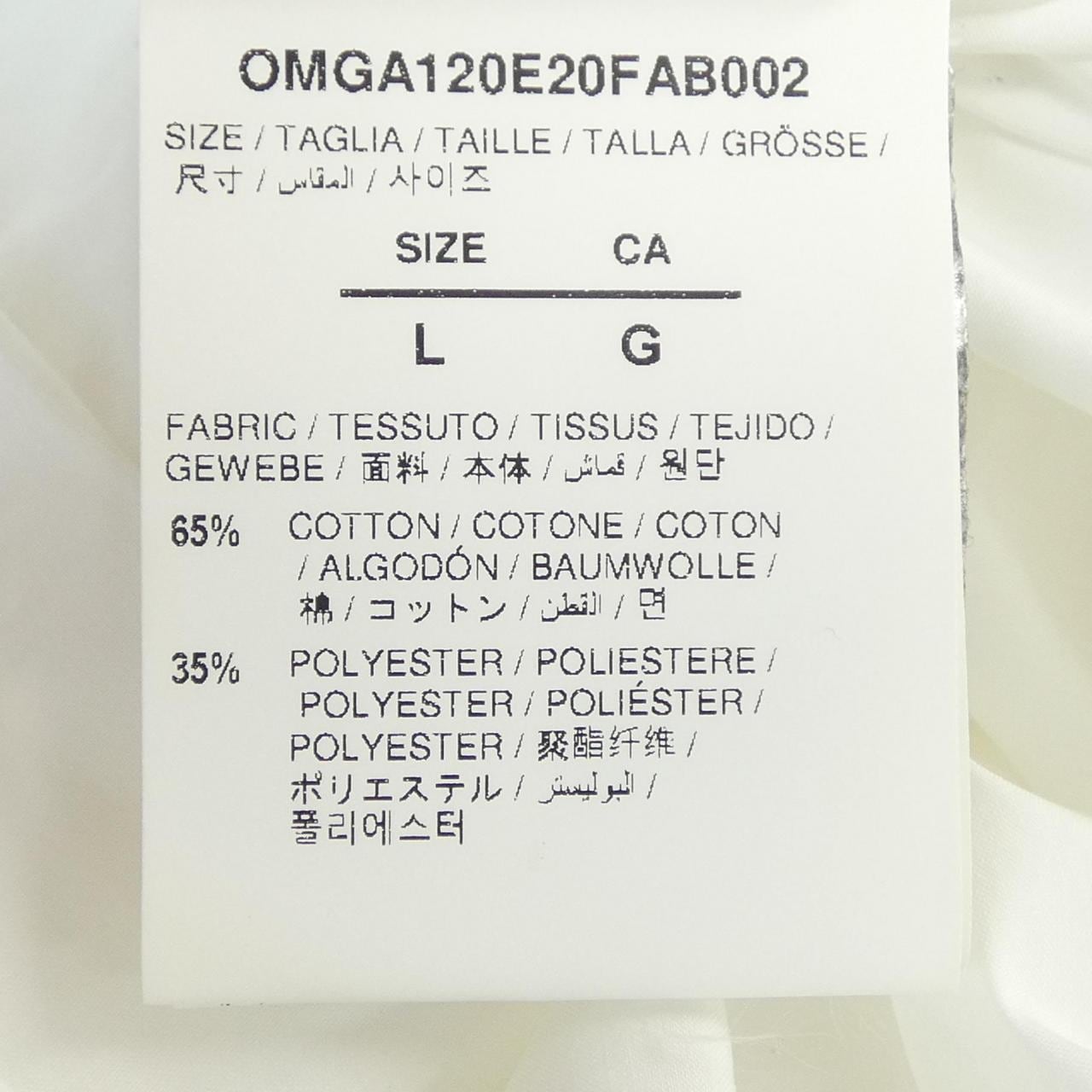 オフホワイト OFF-WHITE OMGA120E20FAB002 シャツ