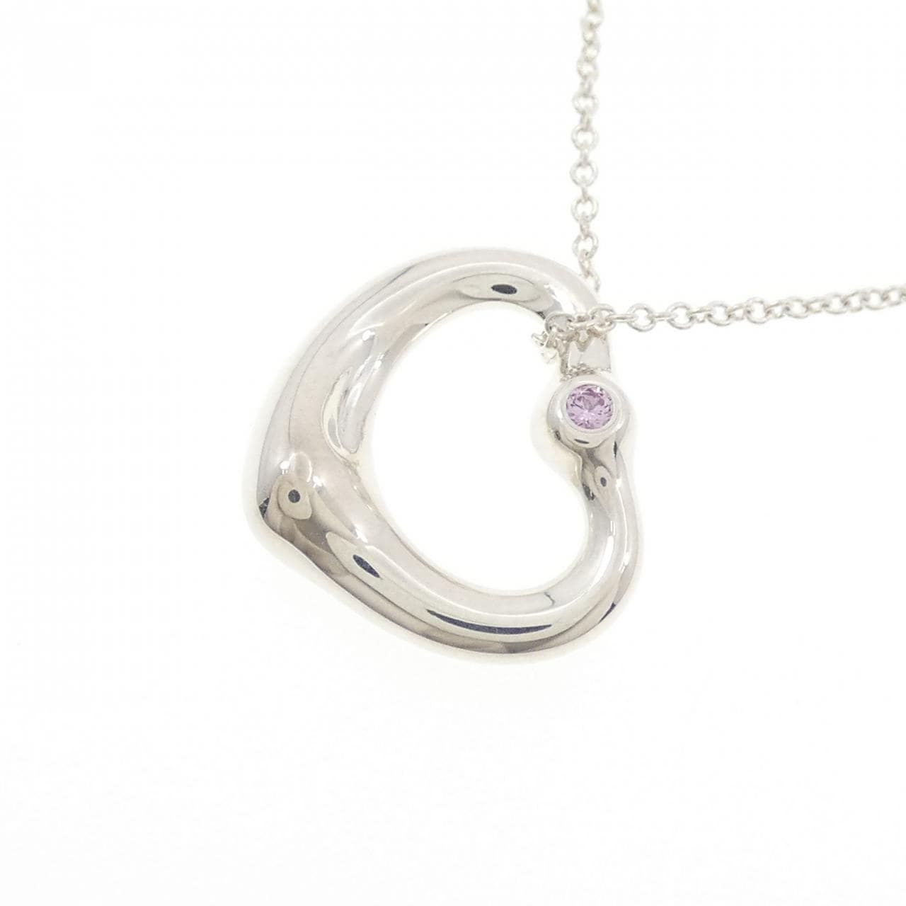 ティファニー オープンハート ネックレス