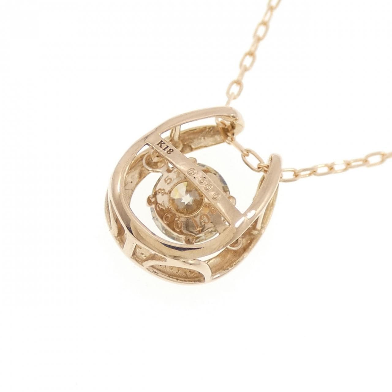K18PG ダイヤモンド ネックレス 0.600CT