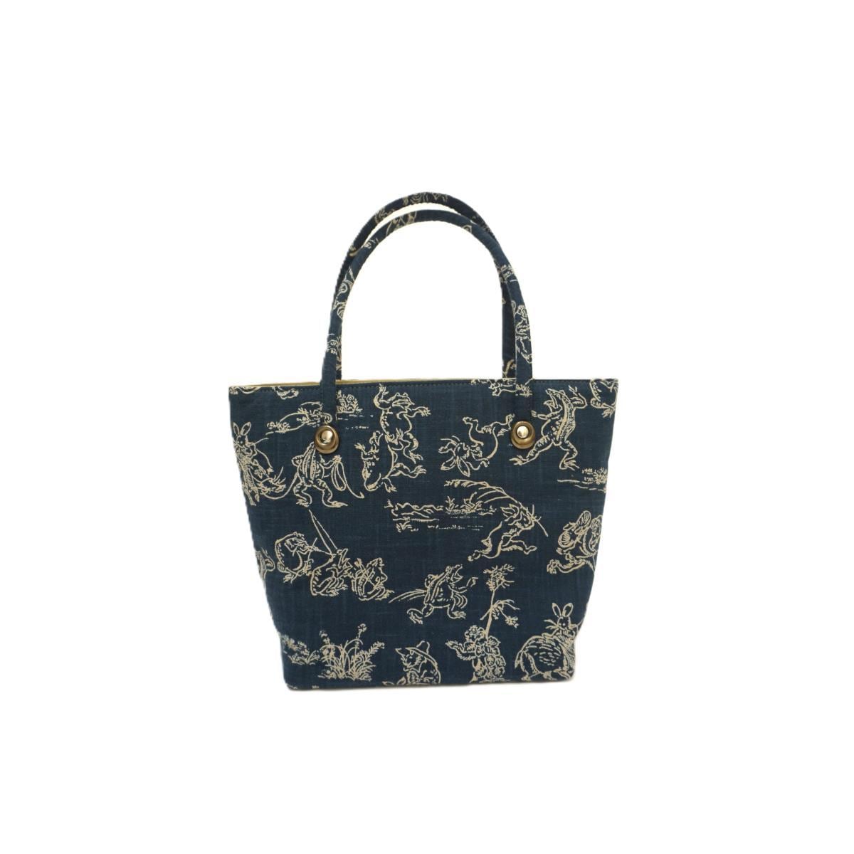 【新品】バッグ　鳥獣戯画