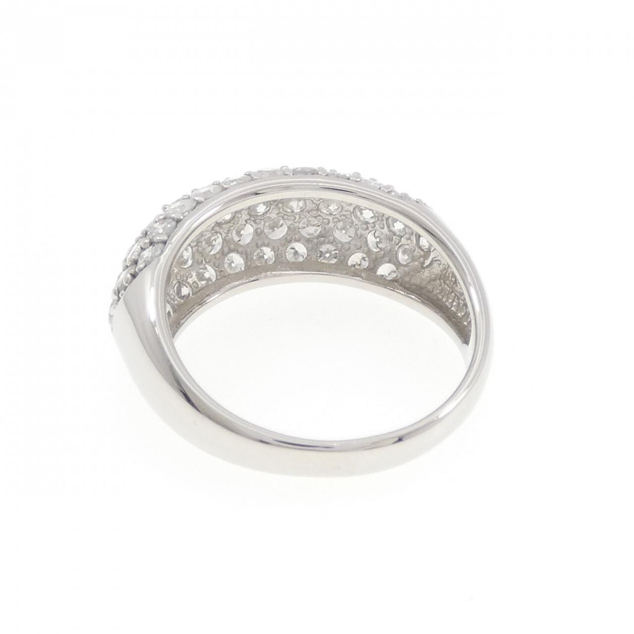 PT900 パヴェ ダイヤモンド リング 2.00CT