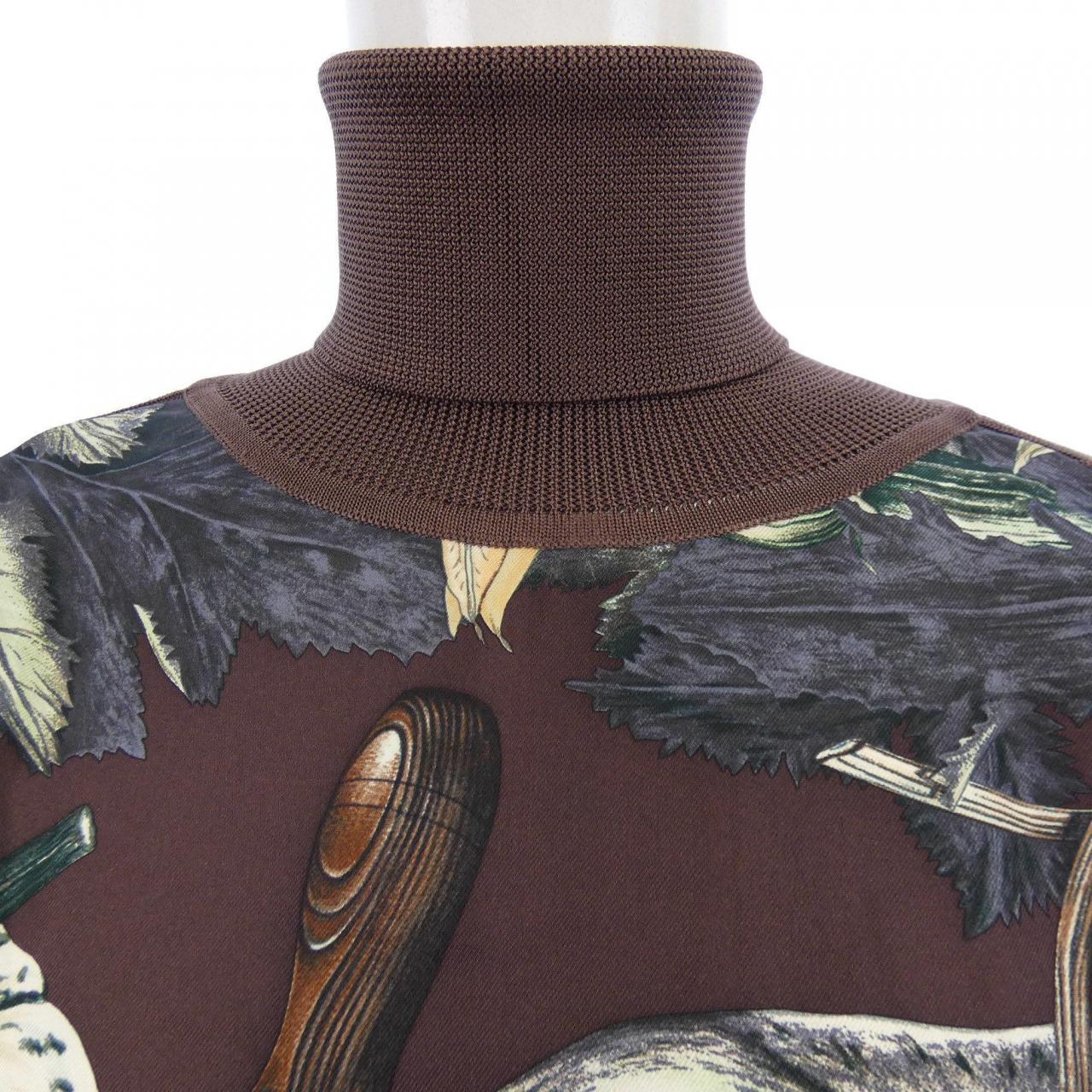 【ヴィンテージ】エルメス HERMES CITROUILLES ET COLOQUINTES ツイルレーヌ. ニット