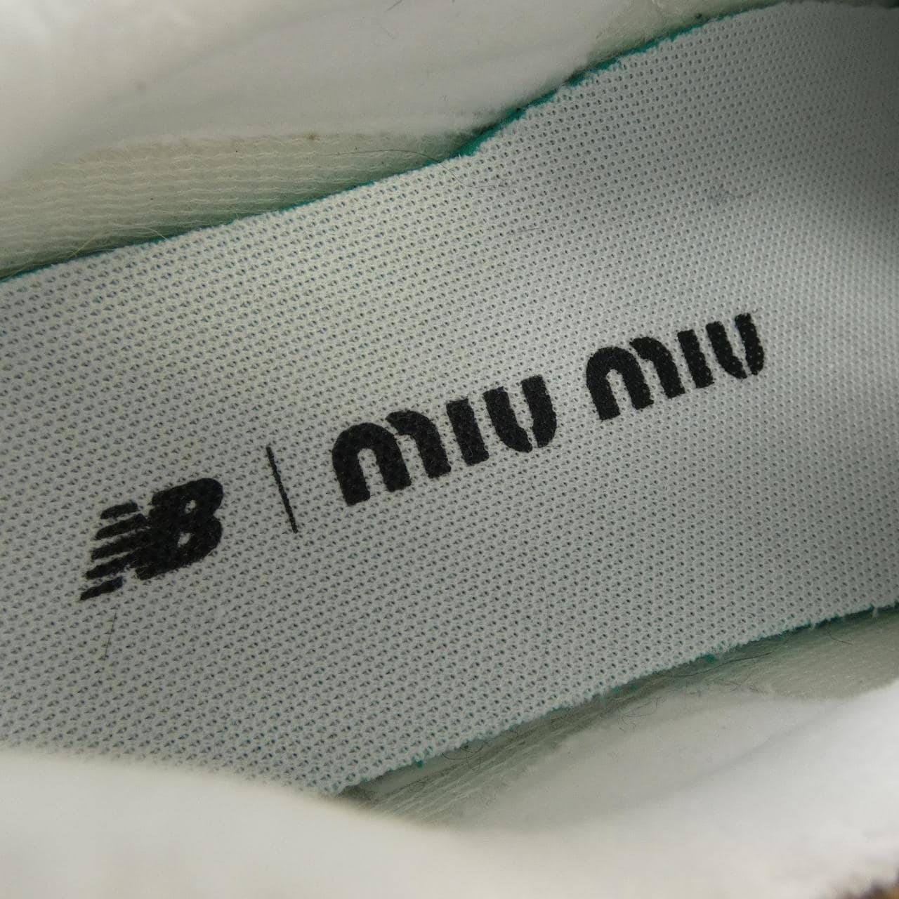 ミュウミュウ MIU MIU NEW BALANCE 5E062E 574 スニーカー