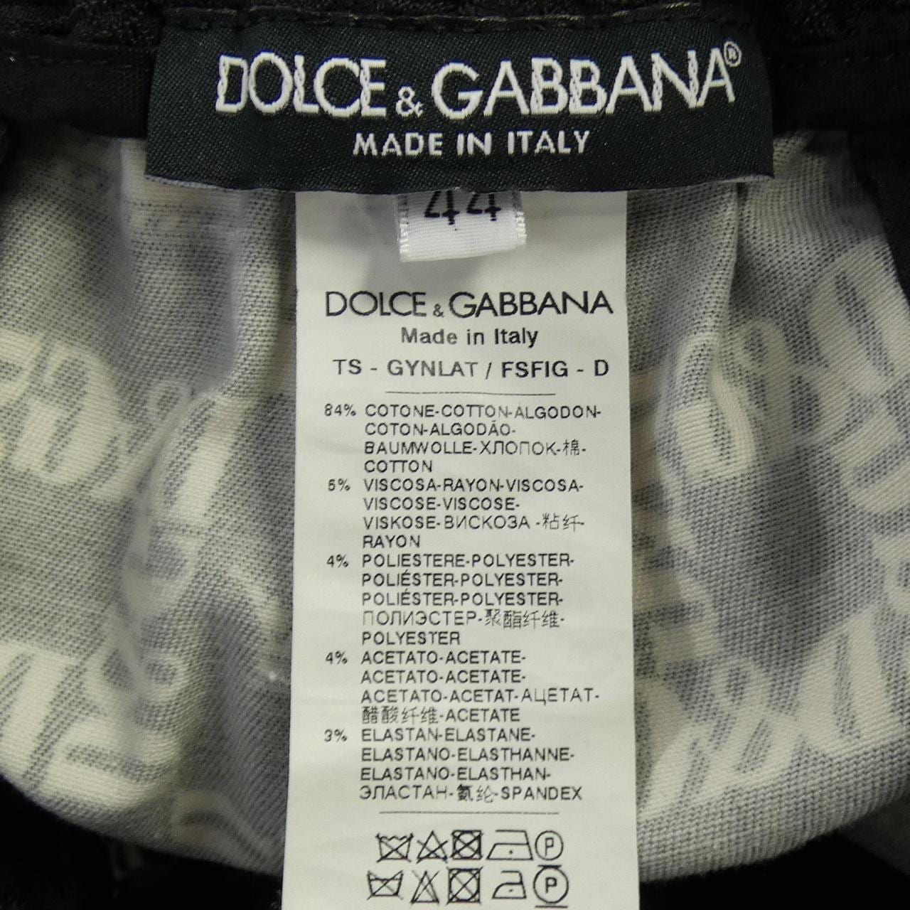 ドルチェアンドガッバーナ DOLCE&GABBANA GYNLAT/FSFIG パンツ