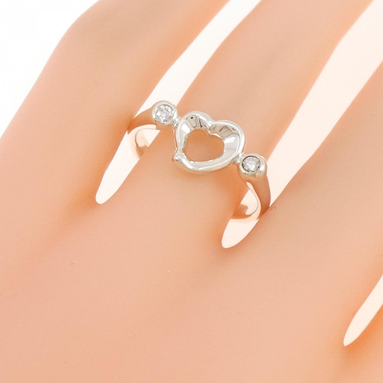 ティファニー オープンハート リング