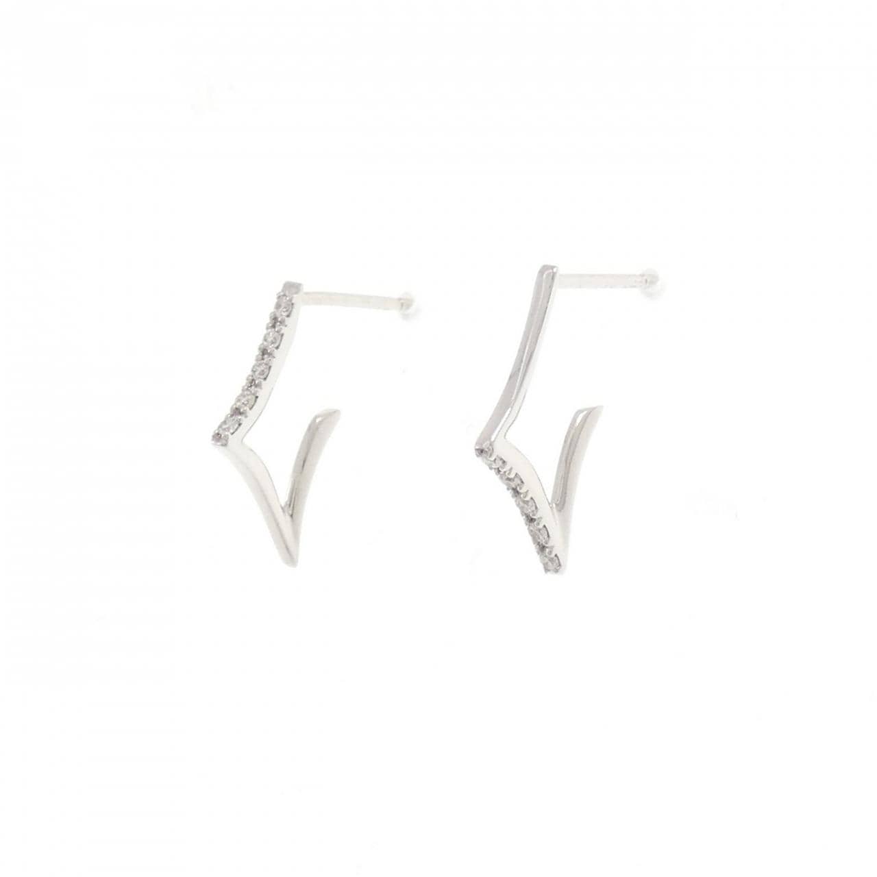 スタージュエリー ダイヤモンド ピアス 0.04CT