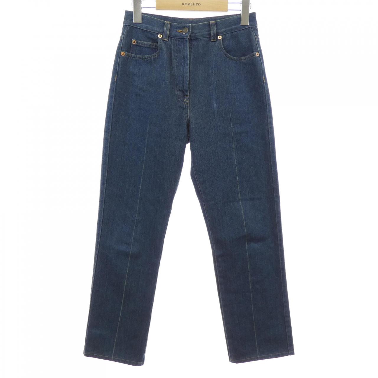 グッチ GUCCI ストレートレッグ デニムパンツ 666799 XDBQT ジーンズ