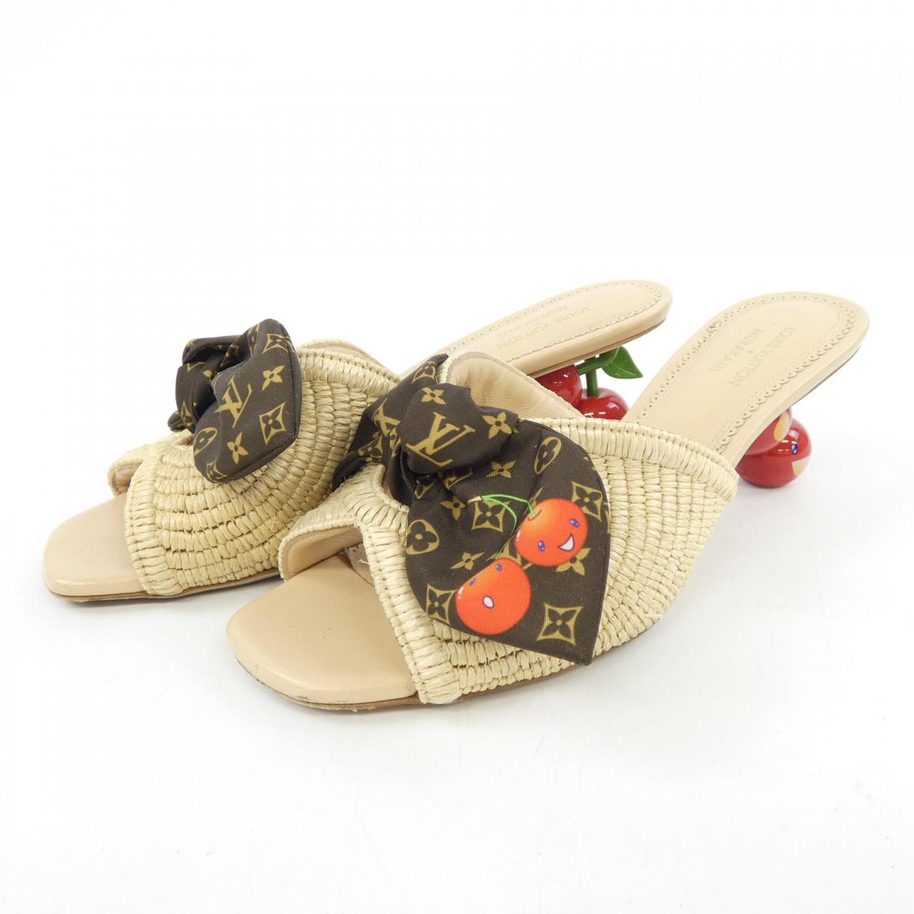 ルイヴィトン LOUIS VUITTON LV×TMシェリーミュール サンダル
