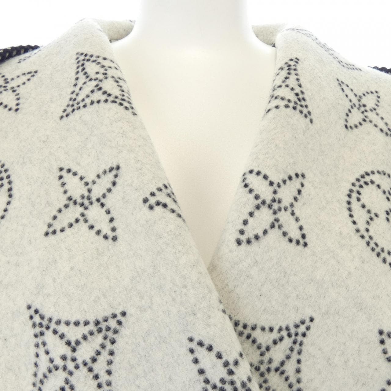 ルイヴィトン LOUIS VUITTON リバーシブルマヒナモノグラムラップコート FOCO04R90 コート