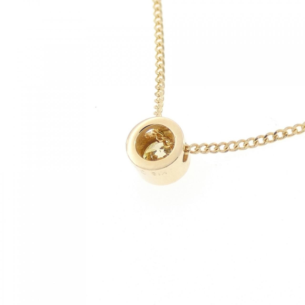 K18YG ダイヤモンド ネックレス 0.11CT