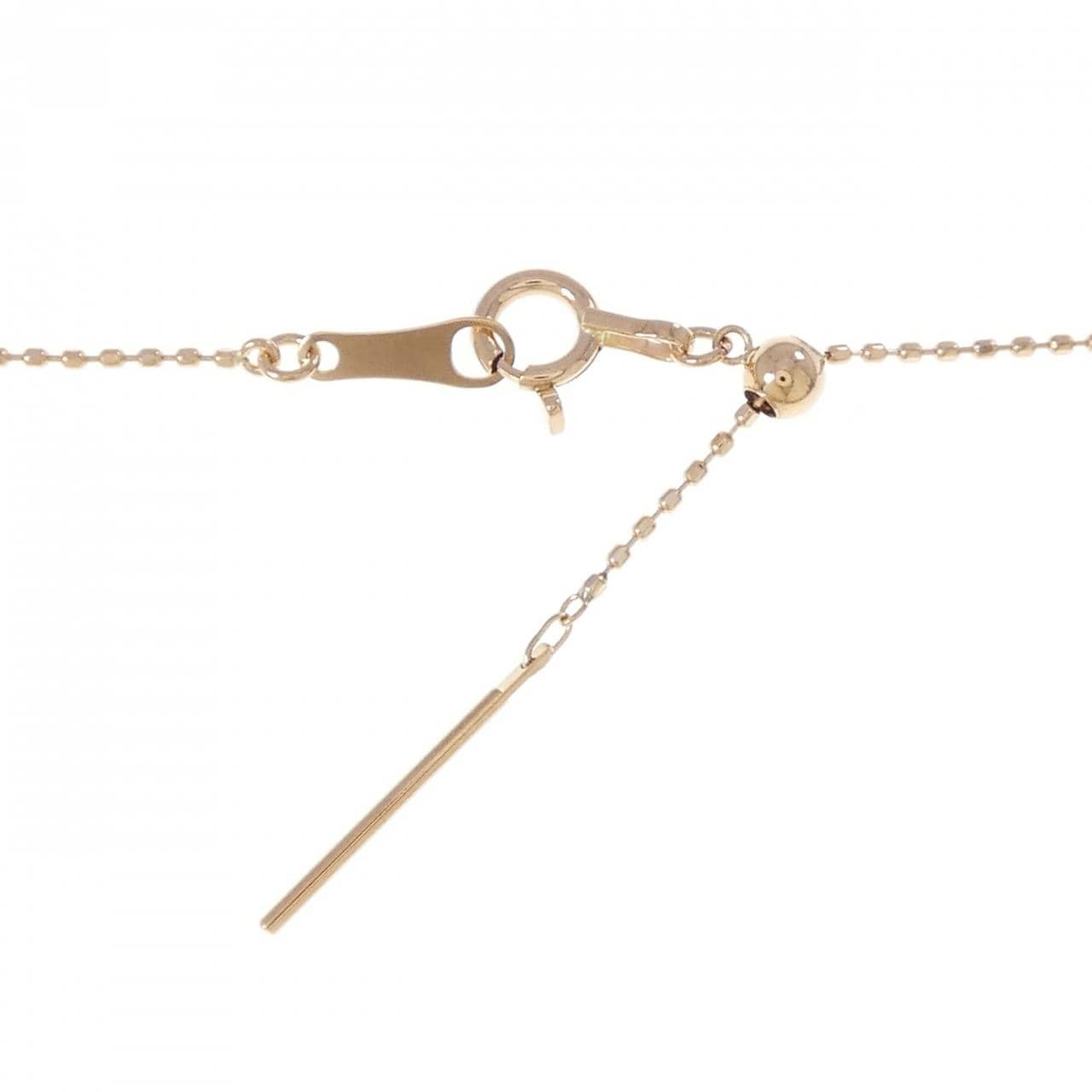 K18PG ダイヤモンド ネックレス 0.30CT